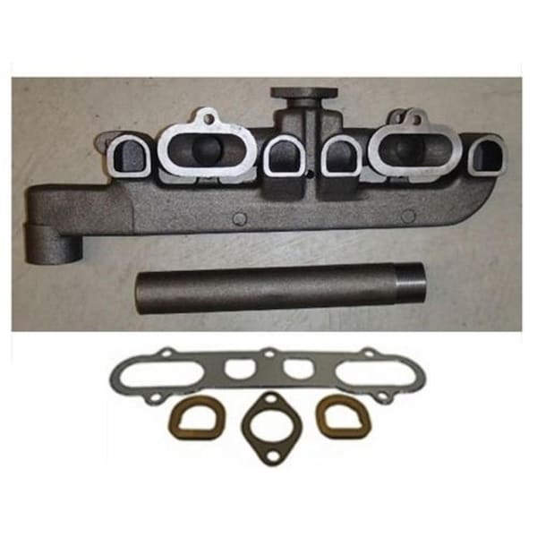 Aic Replacement Parts AT13134 AT21369 Manifold Gas Exhaust w/ Gaskets Fits John Deere Fits JD 1010 AT13134-GSKT - main